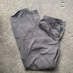 Grey cotton on high rise wide leg pants